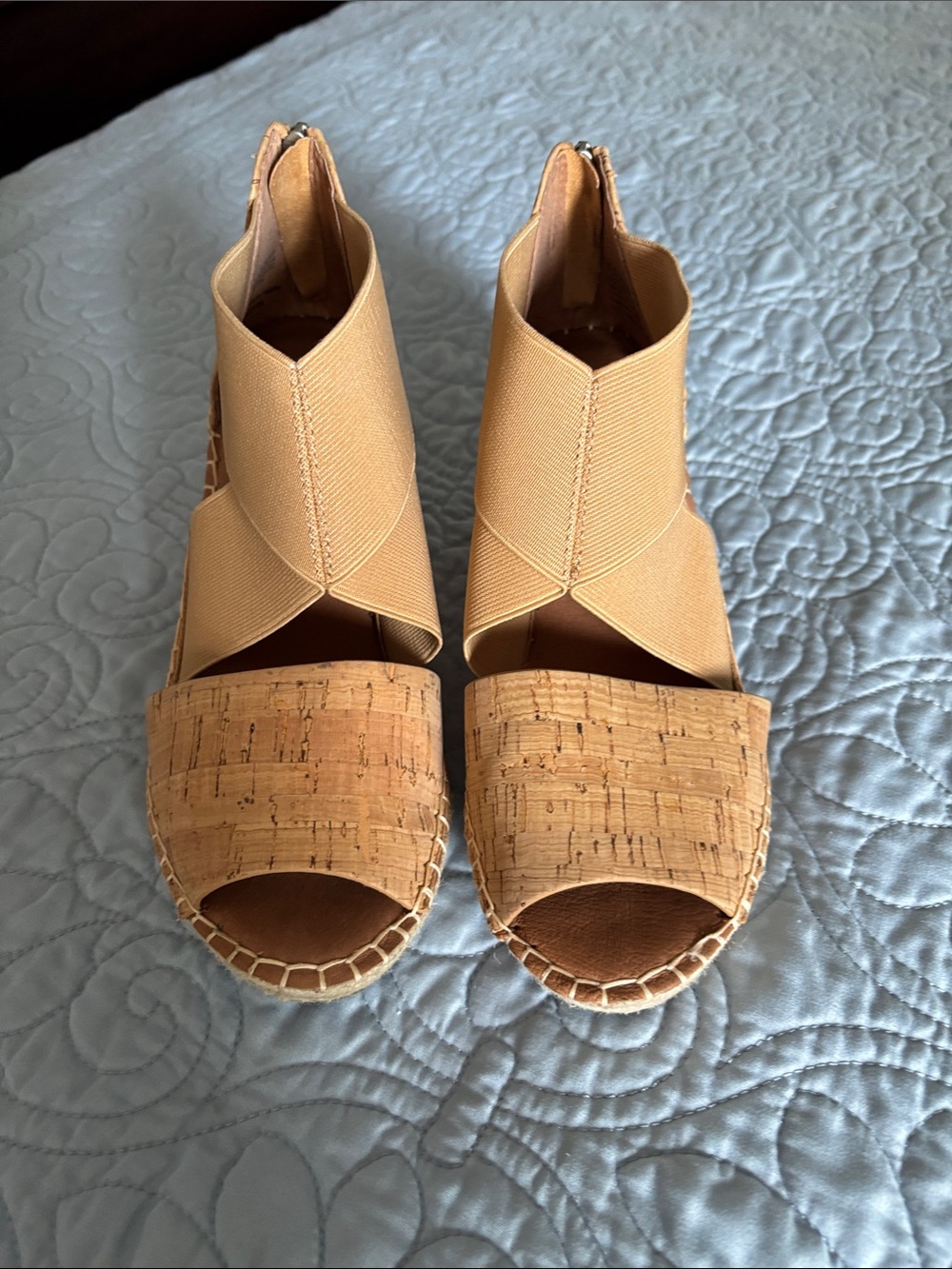 Gentle Souls cork Wedges